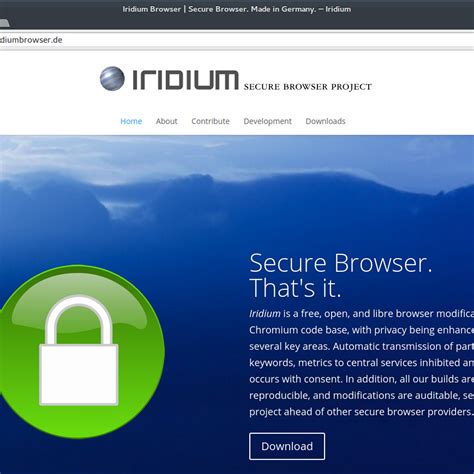 Iridium Browser 2023.09.116.0 Download