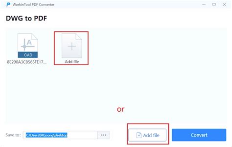 Aide PDF to DWG