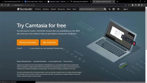 Camtasia 2025 Trial Version Free
