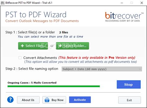 Free Download BitRecover PST