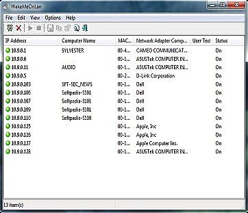 WakeMeOnLan 1.91 Download with